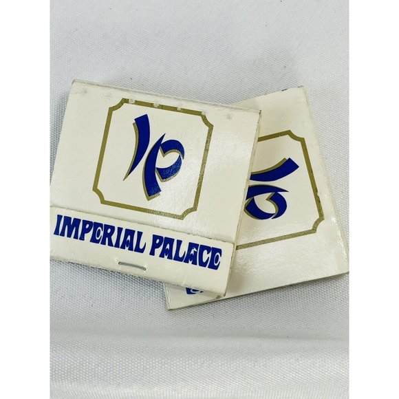 Imperial Palace Hotel and Casino in Las Vegas Unused Match Book Caesar Vintage - Picture 1 of 6